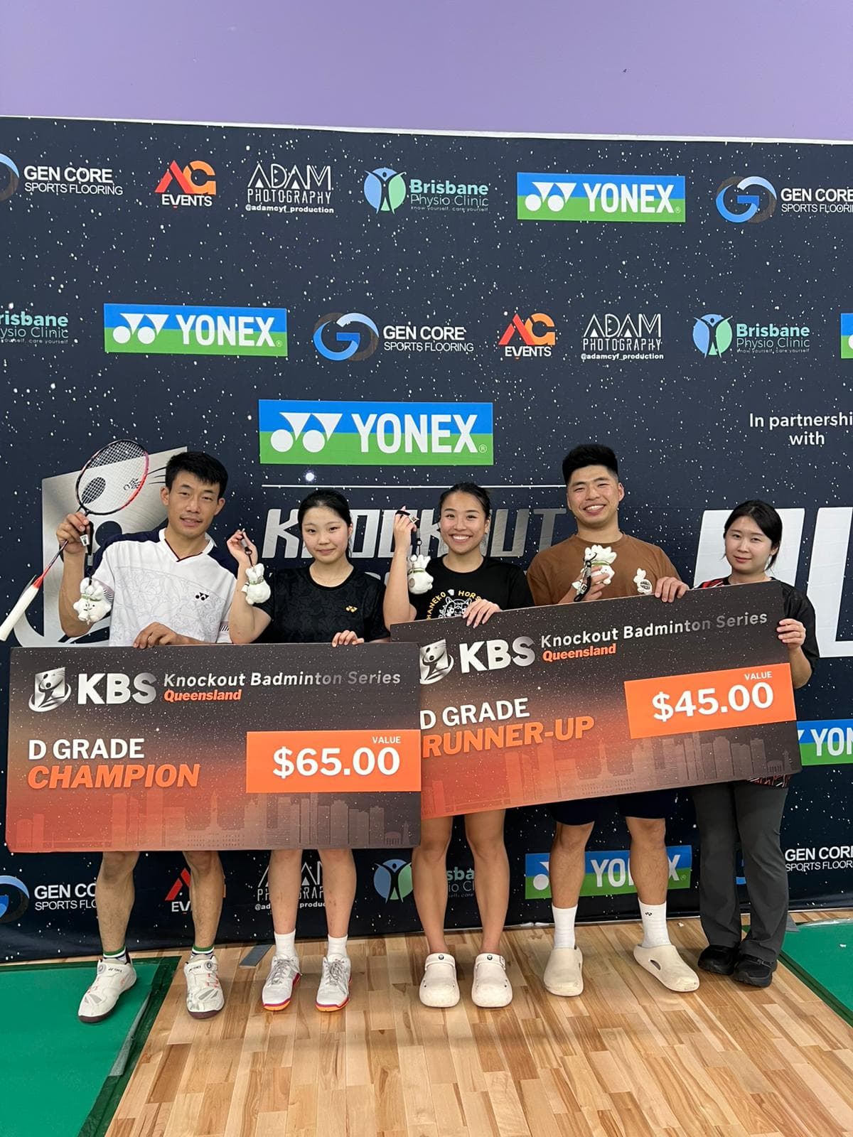 Knockout Badminton Series #1