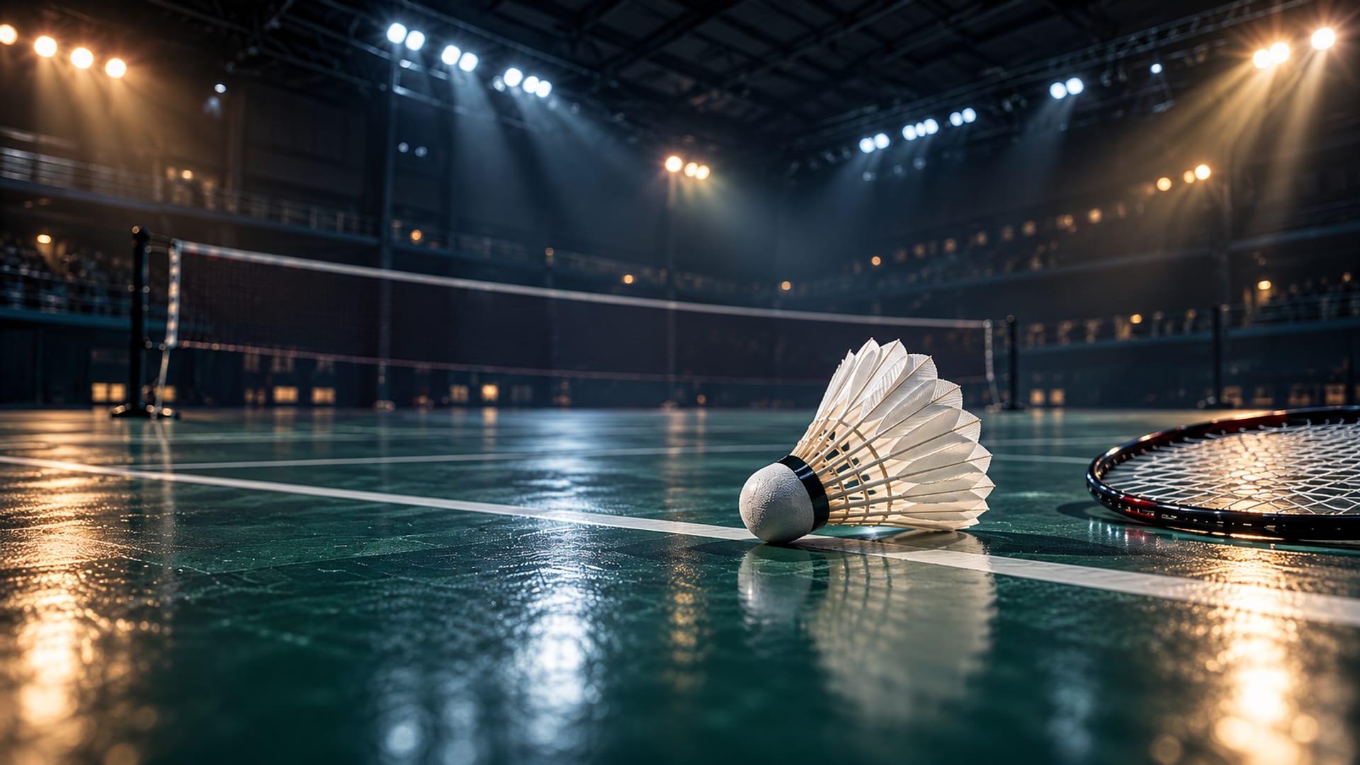Badminton court